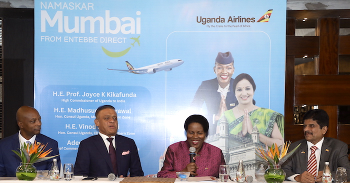 Uganda Airline to start Tri Weekly Entebbe - Mumbai from Oct 7